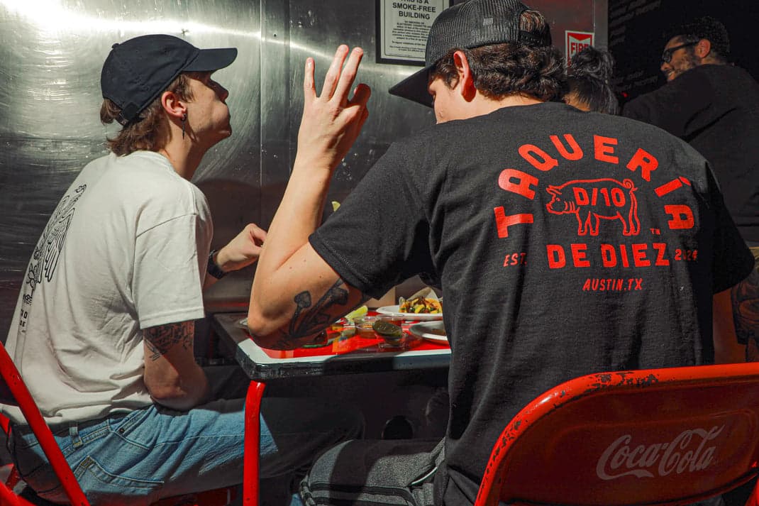 Authentic Tijuana-style Mexican tacos