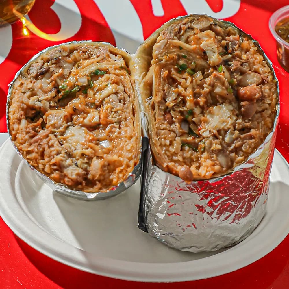 Pollo Asado Burrito