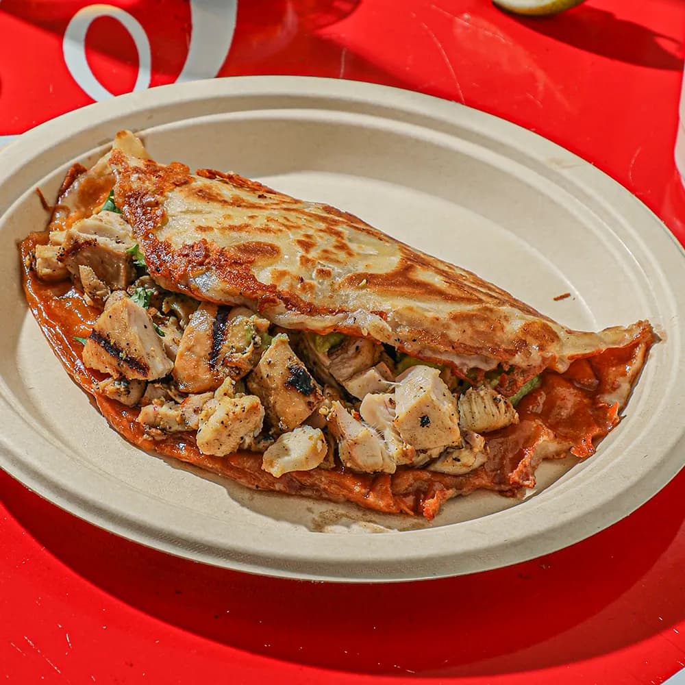 Pollo Asado Quesadilla