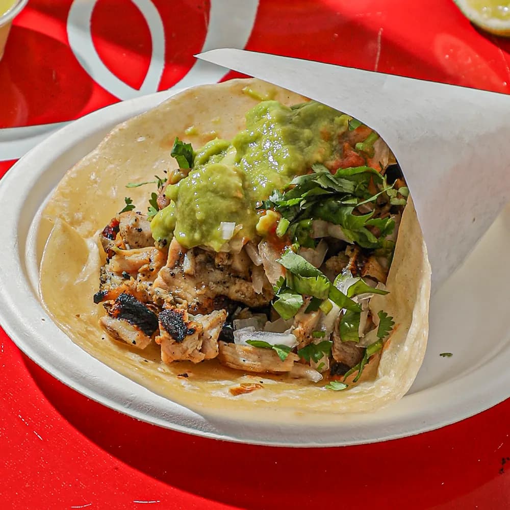 Pollo Asado Taco