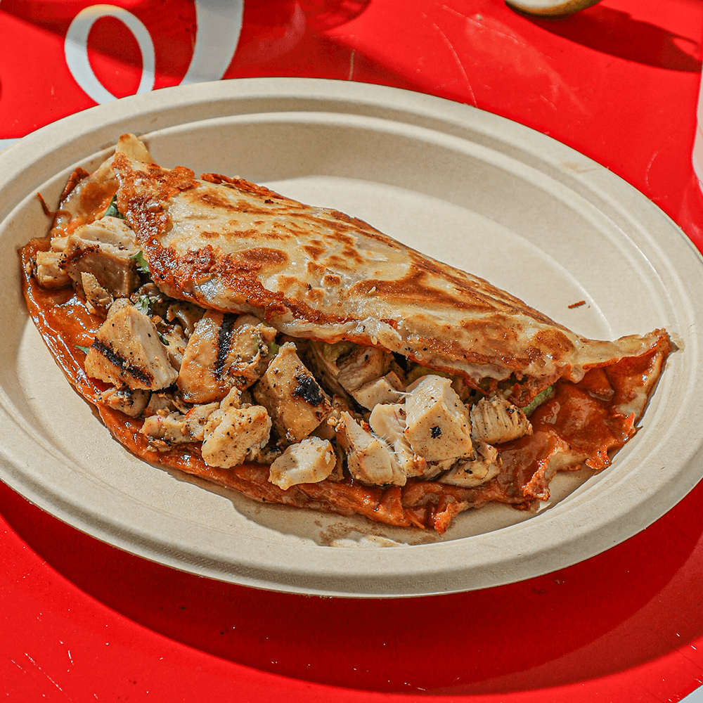 Pollo Asado quesadilla